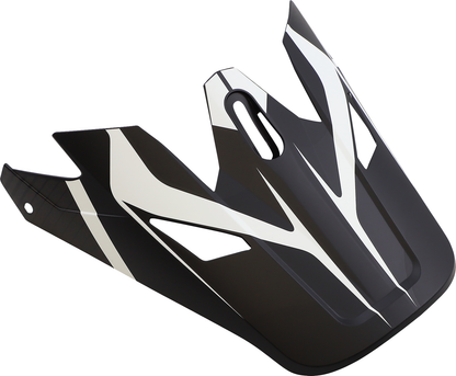 Z1R Rise Visor Kit - Flame Black (Part Number 0132-1473)