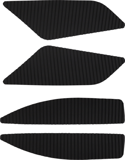 WSM Traction Mat for Yamaha WaveRunner 012-212BLK - Non-Adhesive Floorboard Grip Mats in Black