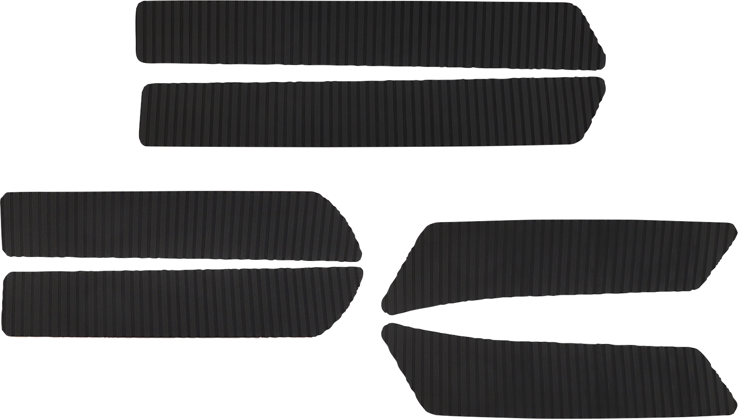 WSM Traction Mat for Yamaha WaveRunner 012-213BLK - Non-Adhesive Floorboard Traction Mats in Black
