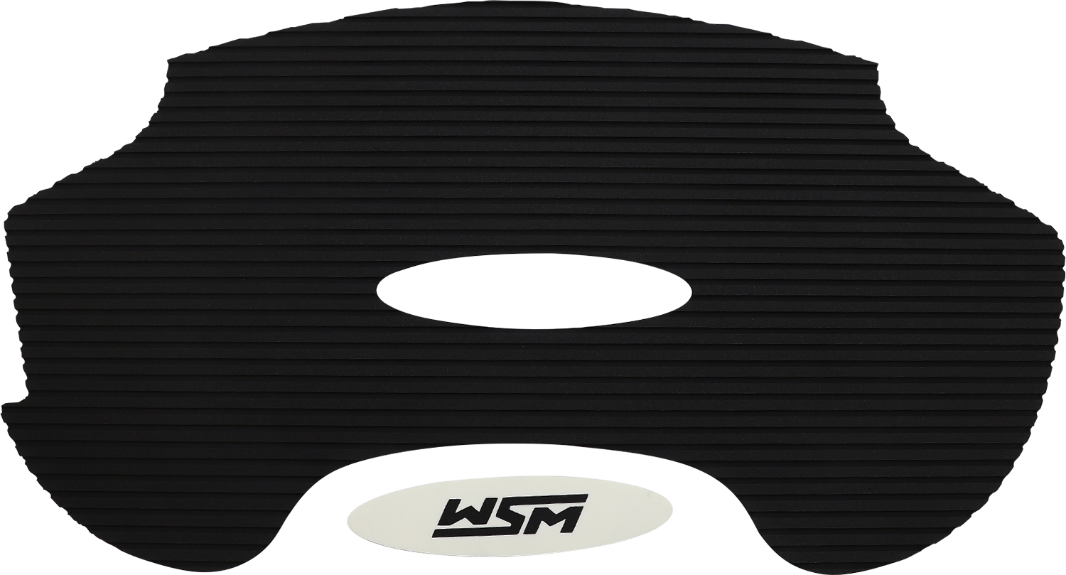 WSM Traction Mat for Yamaha WaveRunner Part 012-218BLK, Self-Adhesive, Black