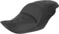SADDLEMEN Heated Roadsofa™ Pillow Top Seat - Without Backrest - Black H23-20-181HCT