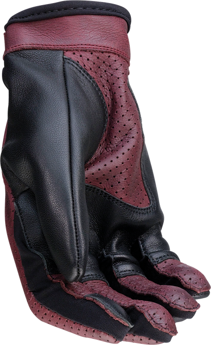 Z1R Women's Combiner Gloves - Black/Red - 2XL 3302-0896
