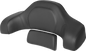 SADDLEMEN RoadSofa™ Tour-Pak® Pad - Black w/ Black Stitching - Indian '14-'24 I14-07-TPACK-RS