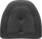 SADDLEMEN Tour-Pak® Backrest Pad Cover - Pillow Top - Black 88-11884PT