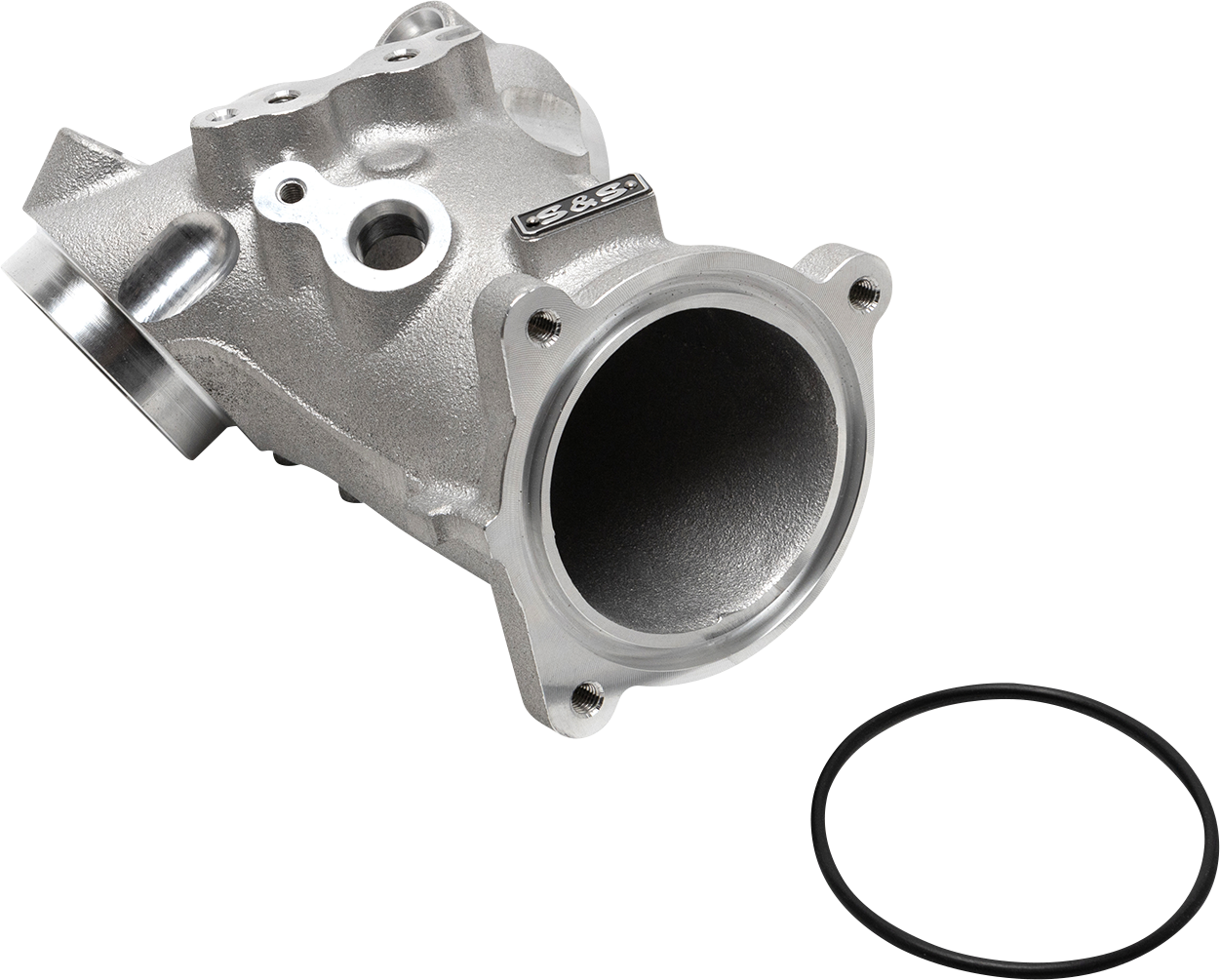 S&S CYCLE Performance Intake Manifold - M8 - 55 mm - Silver 160-0241A