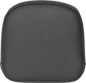SADDLEMEN RoadSofa™ Sissy Bar Pad - Black w/ Black Stitching - FL '99-'23 040747