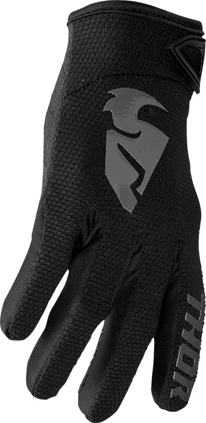 THOR Women's Sector Gloves - Black/Gray - XL 3331-0241