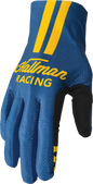 THOR Mainstay Gloves - Roosted - Navy/Lemon - XS 3330-7303