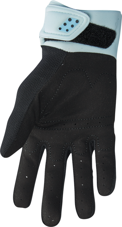 THOR Women's Spectrum Gloves - Black/Light Mint - Small 3331-0234