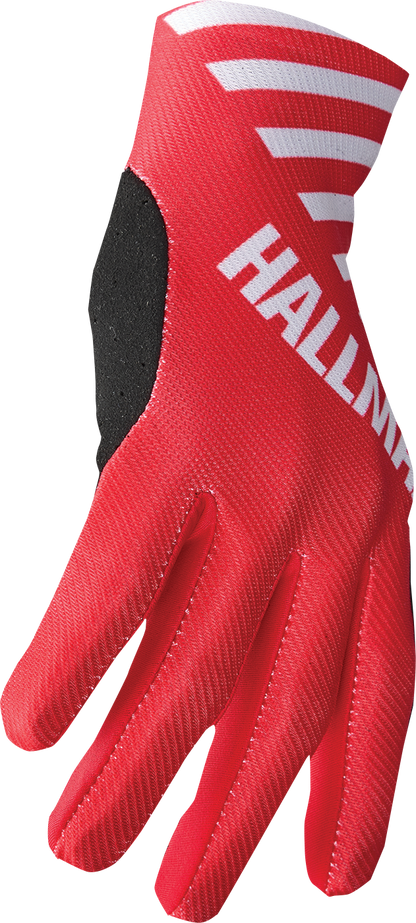 THOR Mainstay Gloves - Slice - White/Red - Medium 3330-7293