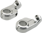 BILTWELL O/S Speed Clamps - Chrome - Angled 6903-105