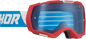 THOR Regiment Goggle - Red/White/Blue - Blue Lens 2601-2967