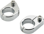 BILTWELL O/S Speed Clamps - Chrome - Straight 6907-105