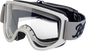 BILTWELL Moto 2.0 Goggle - Script - Titanium - Clear Lens 2101-5301-013