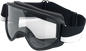BILTWELL Moto 2.0 Goggle - Bolts - Black - Clear Lens 2101-5101-015