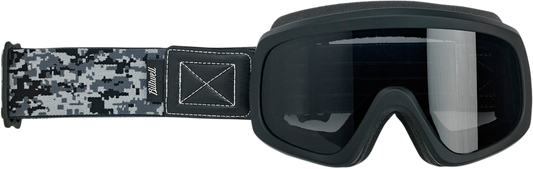 BILTWELL Overland 2.0 Goggle - Grunt - Black Camo - Smoke Lens 2111-5102-010