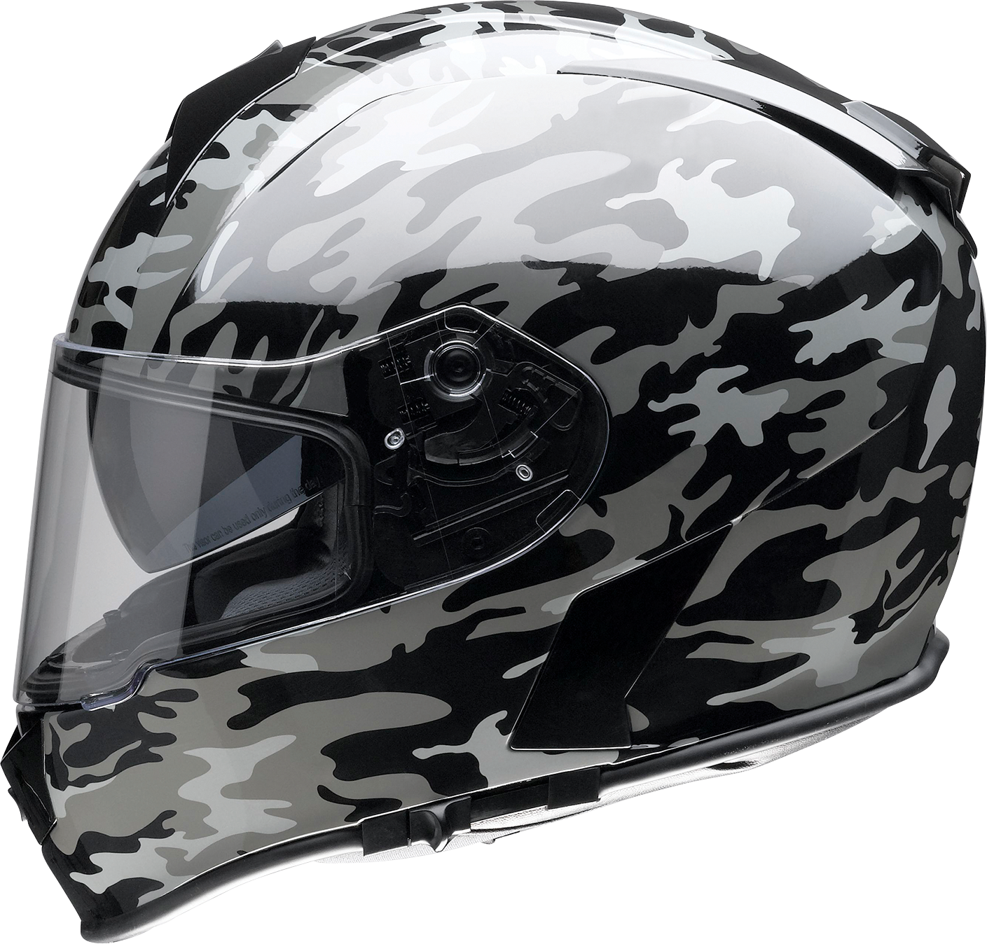 Z1R Warrant Helmet - Camo - Black/Gray - XS 0101-14365