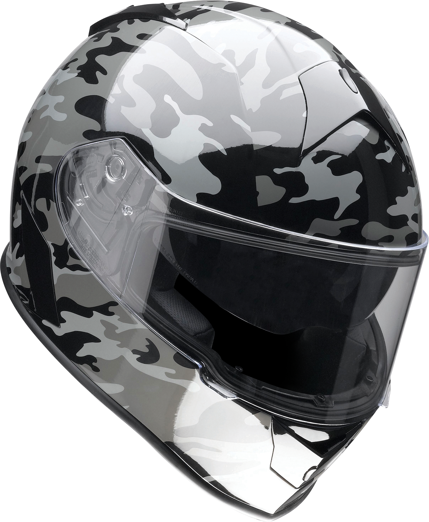 Z1R Warrant Helmet - Camo - Black/Gray - Small 0101-14366