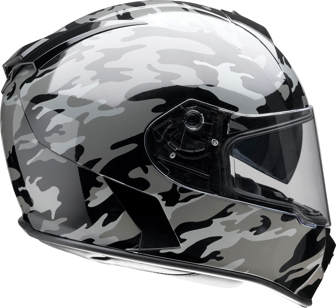 Z1R Warrant Helmet - Camo - Black/Gray - Small 0101-14366