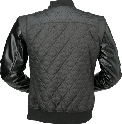 Z1R Women's Bomber Jacket - Black - Large 2822-1500