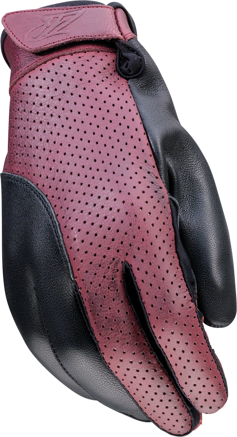 Z1R Women's Combiner Gloves - Black/Red - XS 3302-0891