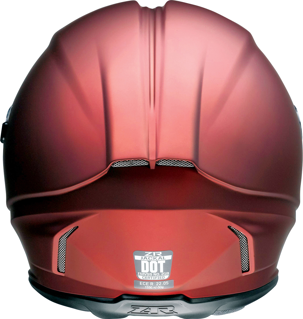 Z1R Jackal Helmet - Satin - Red - 2XL 0101-14826