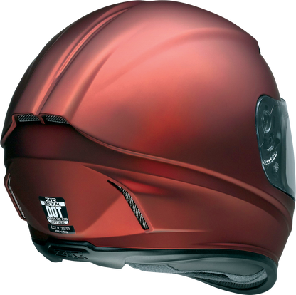 Z1R Jackal Helmet - Satin - Red - Large 0101-14824
