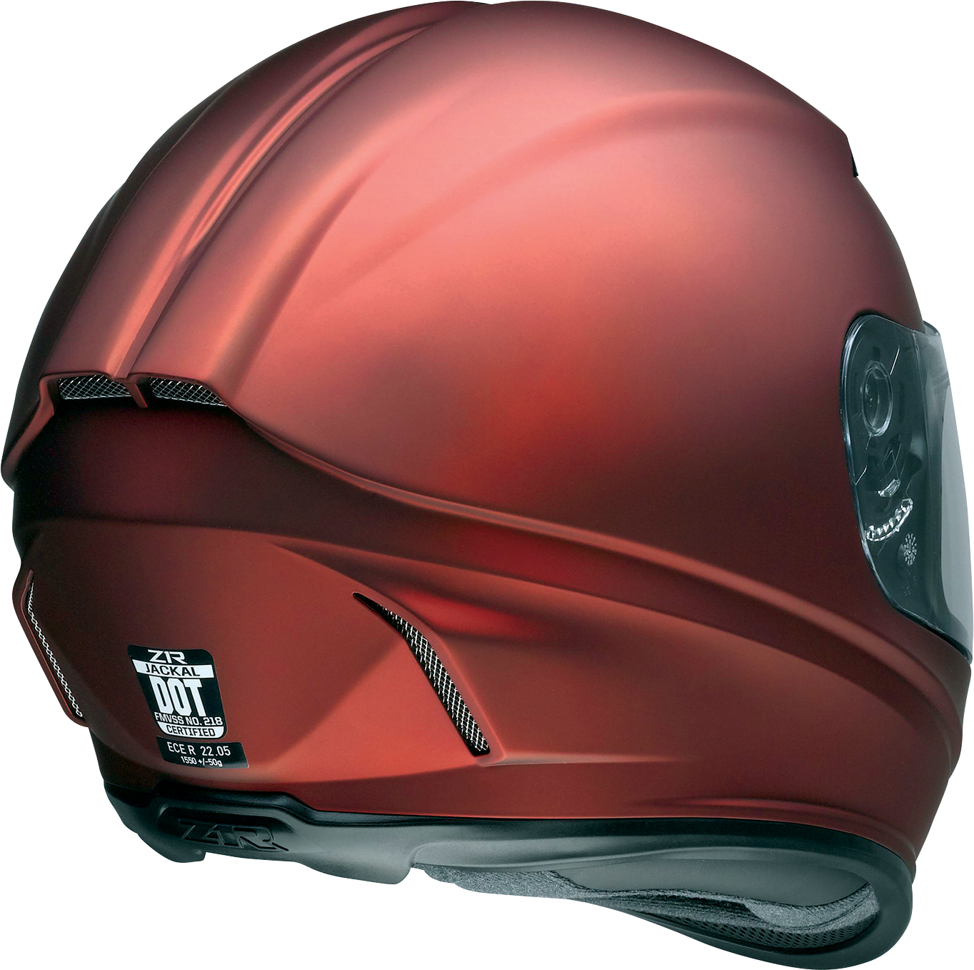 Z1R Jackal Helmet - Satin - Red - 2XL 0101-14826