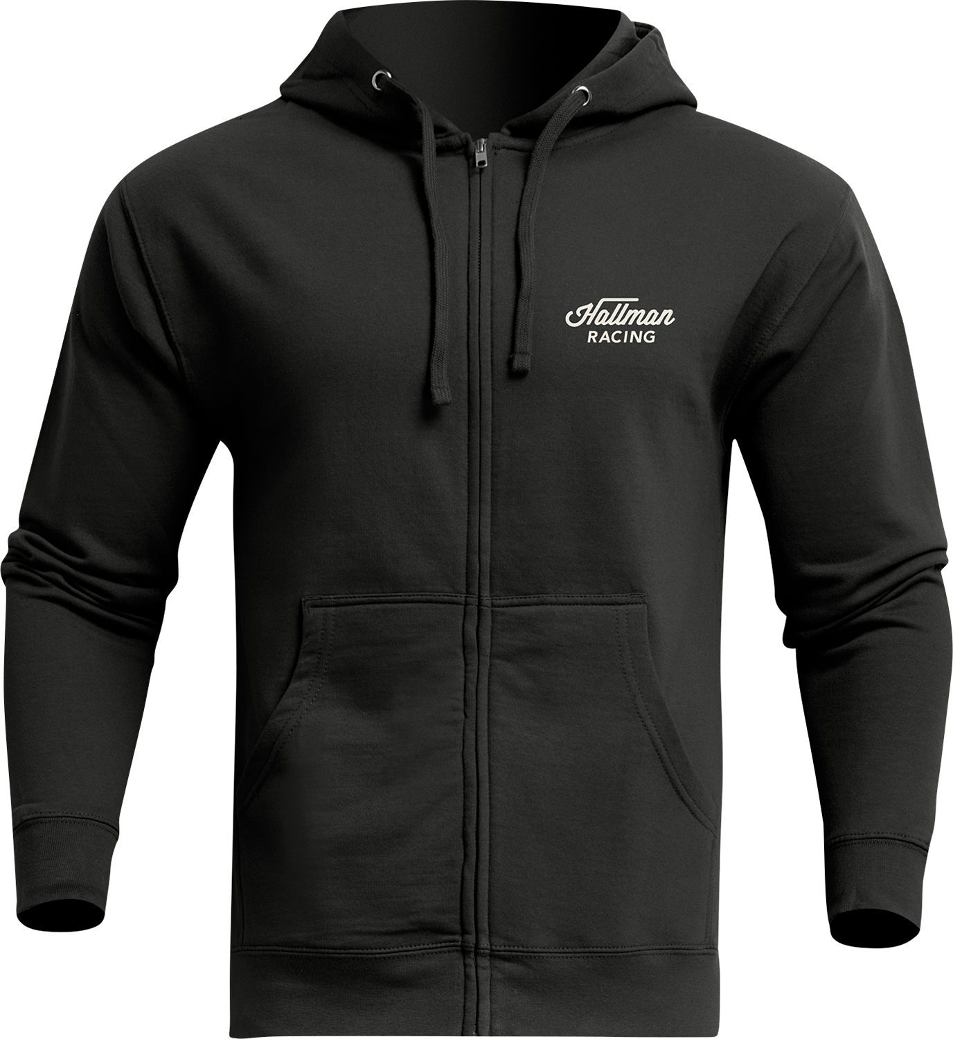 THOR Hallman Heritage Zip-Up Sweatshirt - Black - Small 3050-6332