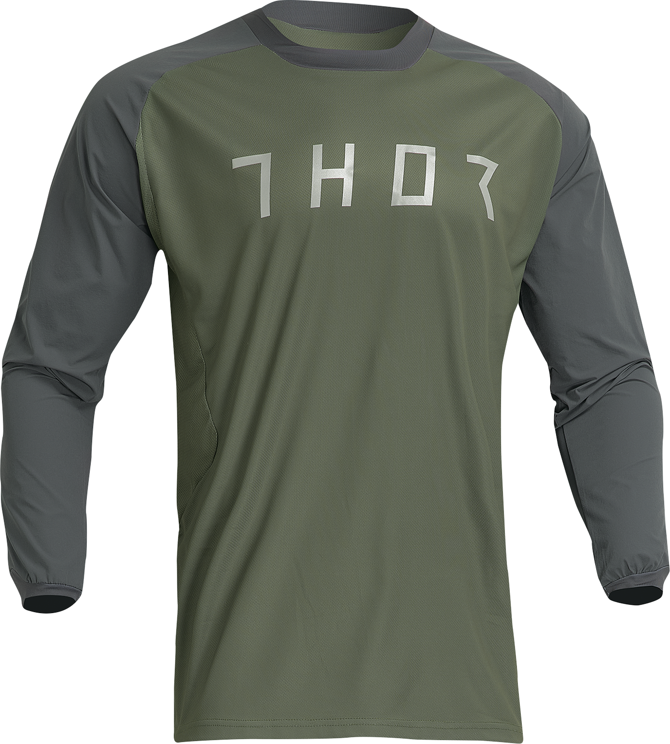 THOR Terrain Jersey - Army/Charcoal - XL 2910-7169