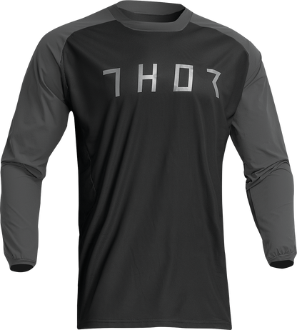THOR Terrain Jersey - Black/Charcoal - 2XL 2910-7164
