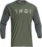 THOR Terrain Jersey - Army/Charcoal - 2XL 2910-7170
