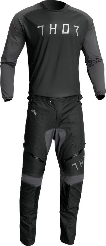 THOR Terrain Jersey - Black/Charcoal - XL 2910-7163