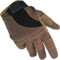BILTWELL Moto Gloves - Brown/Orange - Medium 1501-0206-003