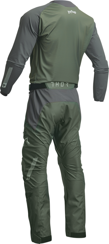 THOR Terrain Jersey - Army/Charcoal - 3XL 2910-7171