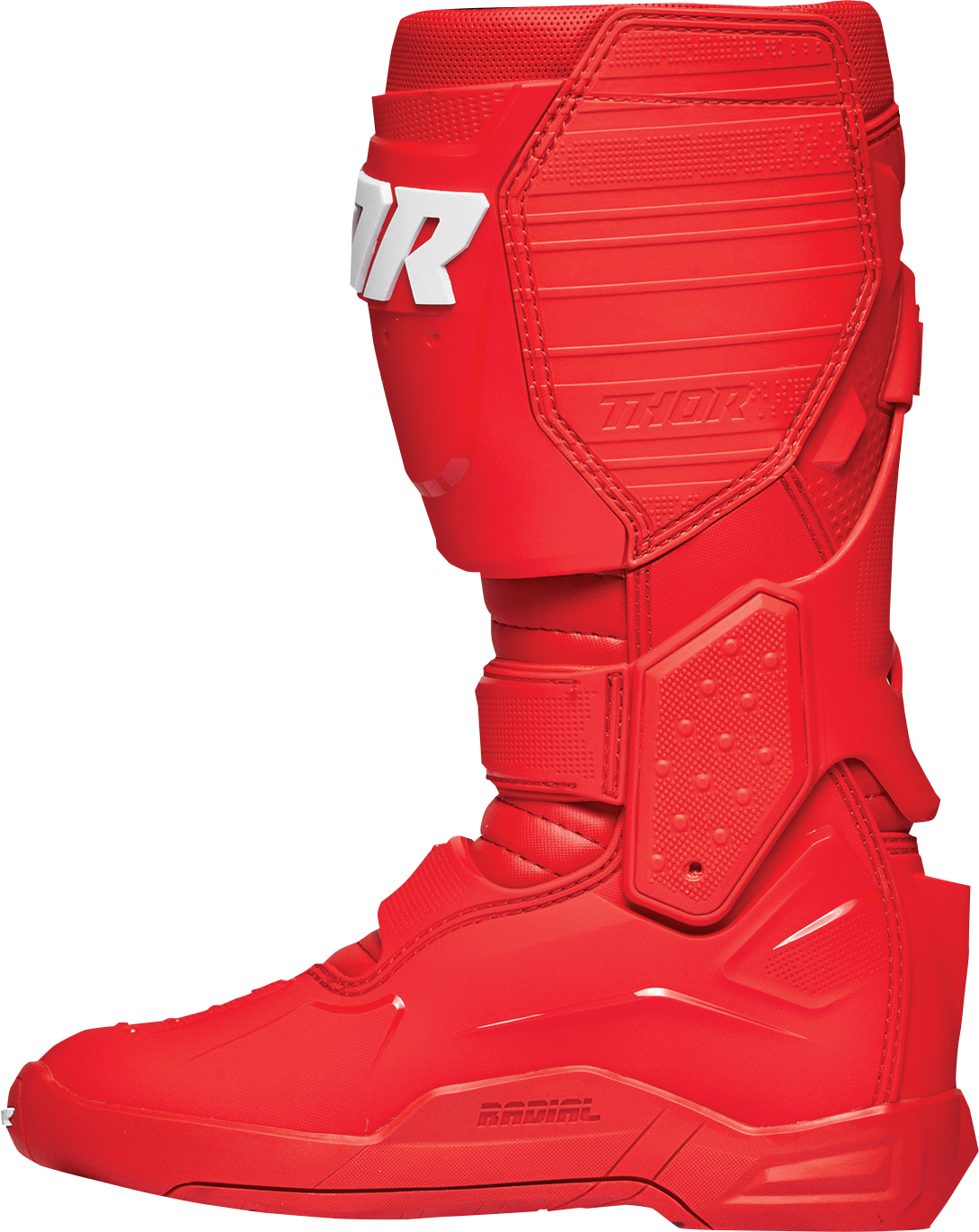 THOR Radial Boots - Red - US 9 / EU 43 3410-2738