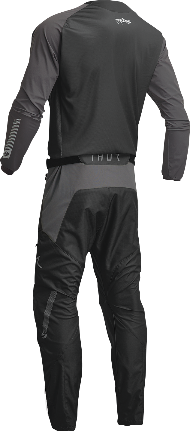 THOR Terrain Jersey - Black/Charcoal - 2XL 2910-7164