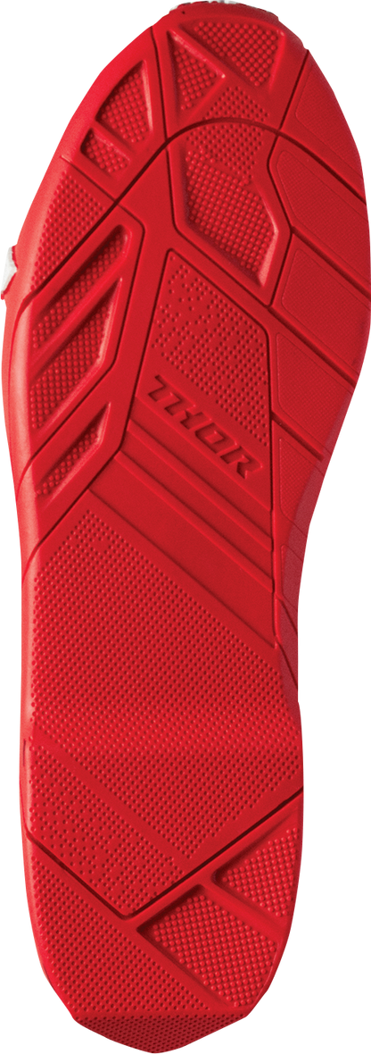 THOR Radial Boots - Red - US 7 / EU 40.5 3410-2736