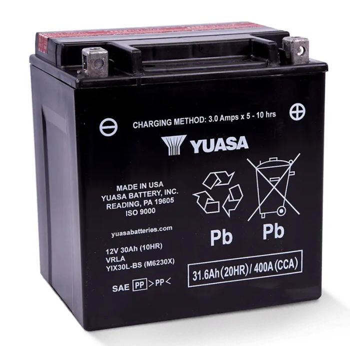 YUASA YIX30-L-BS-PW High Performance Maintenance-Free Battery