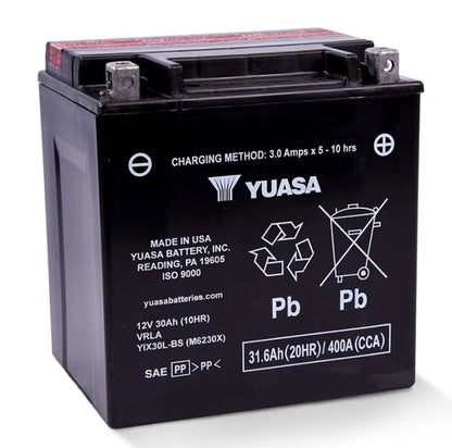 YUASA YIX30-L-BS-PW High Performance Maintenance-Free Battery