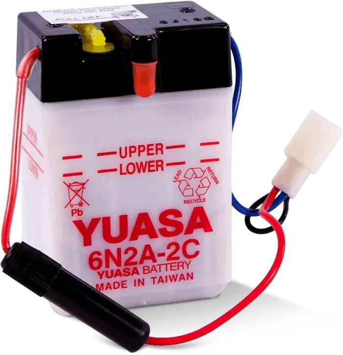 YUASA 6N2A-2C 6 Volt Conventional Battery for Reliable Power