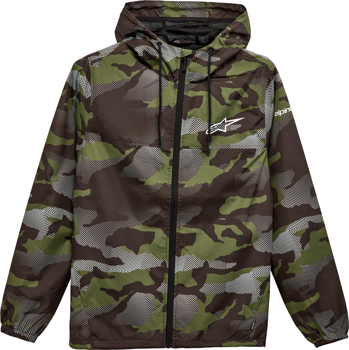 ALPINESTARS Treq Windbreaker Jacket - Camo - Large 1232-11020-633L
