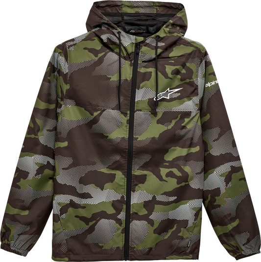 ALPINESTARS Treq Windbreaker Jacket - Camo - Large 1232-11020-633L