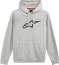 ALPINESTARS Ageless V2 Hoodie - Heather Gray/Black - Medium 1232-510101126M