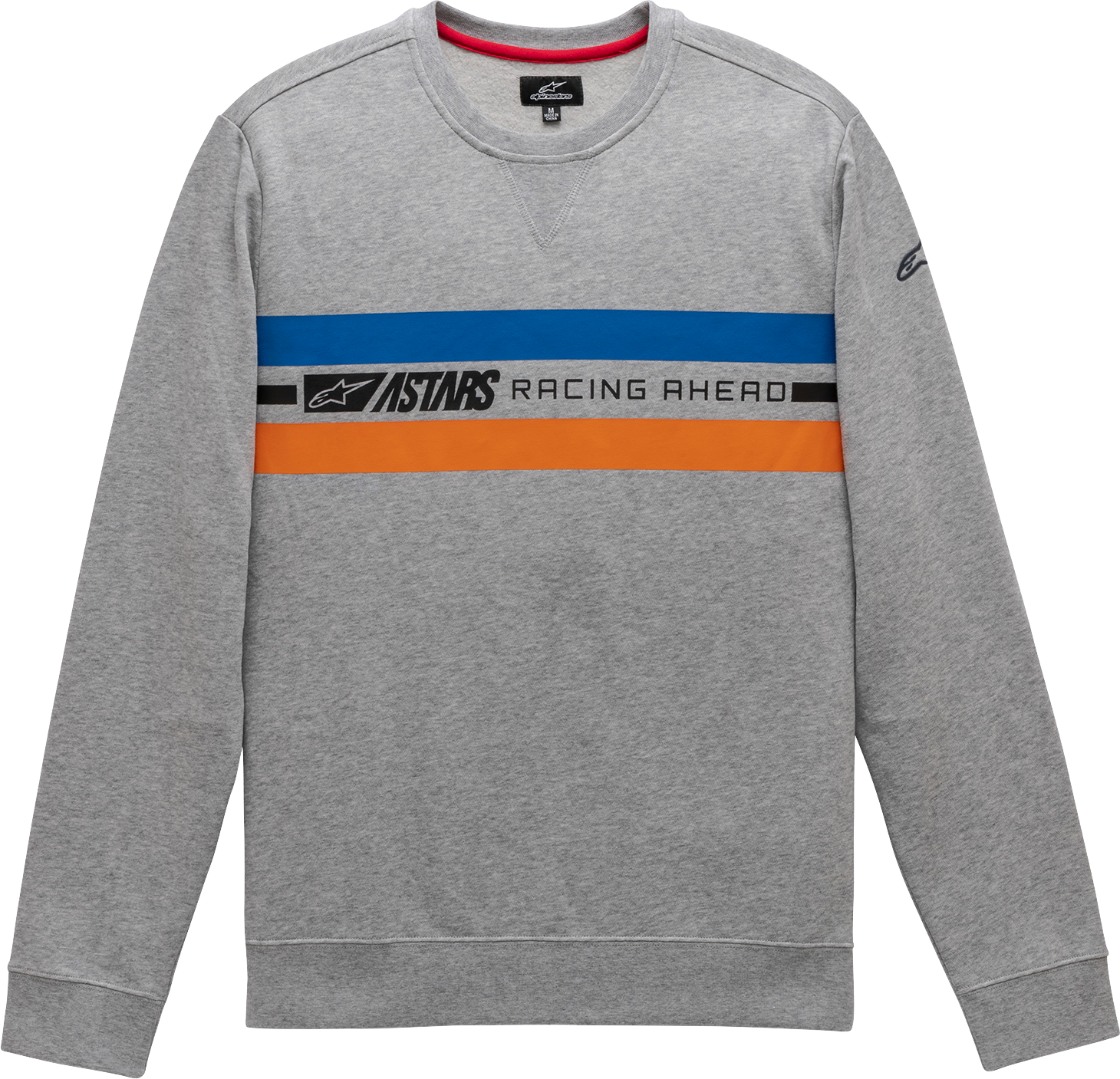 ALPINESTARS Highway Crew Fleece - Heather Gray - Large 1211511301026L