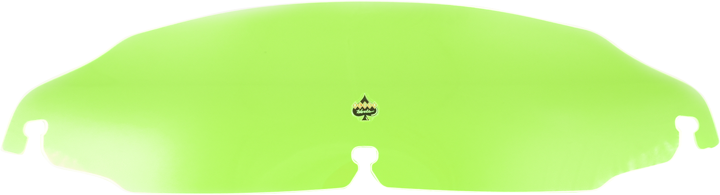 KLOCK WERKS Ice Flare® Windshield - 3-1/2" - Green Ice - '96-'13 FLHT/FLHX KWW-01-0656