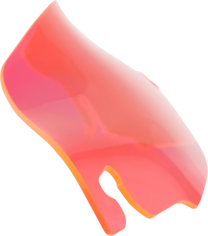 KLOCK WERKS Ice Flare® Windshield - 3-1/2" - Pink Ice - '96-'13 FLHT/FLHX KWW-01-0655