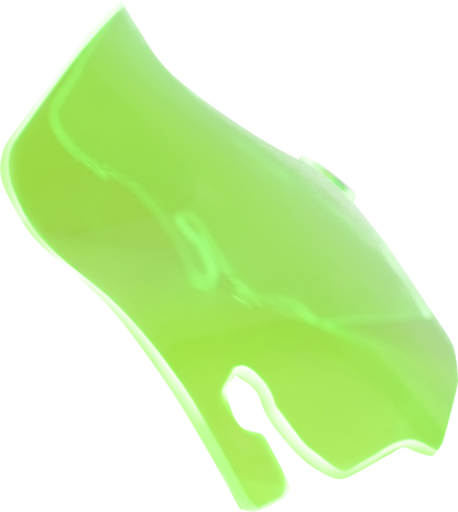 KLOCK WERKS Ice Flare® Windshield - 3-1/2" - Green Ice - '96-'13 FLHT/FLHX KWW-01-0656