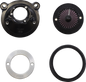 S&S CYCLE Air Stinger Stealth Air Cleaner Kit - Black Chrome Ring 170-0724A