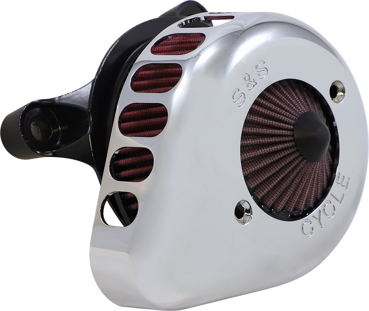 S&S CYCLE Air Stinger Stealth Air Cleaner Kit - Chrome 170-0719A